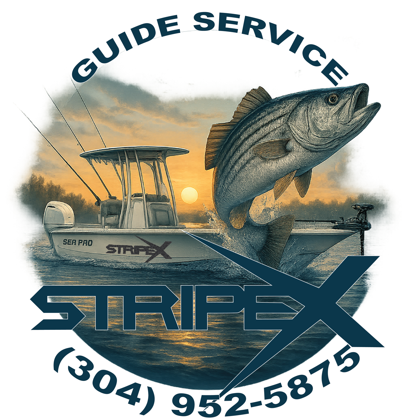 Boone Lake Striper Fishing Trip – Guided with StripeX Rods