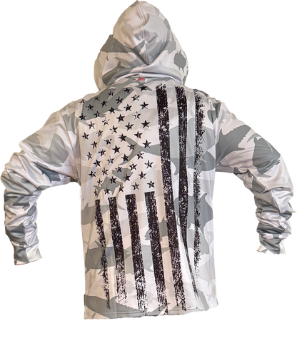 Fish Camo Fleece Hoodie